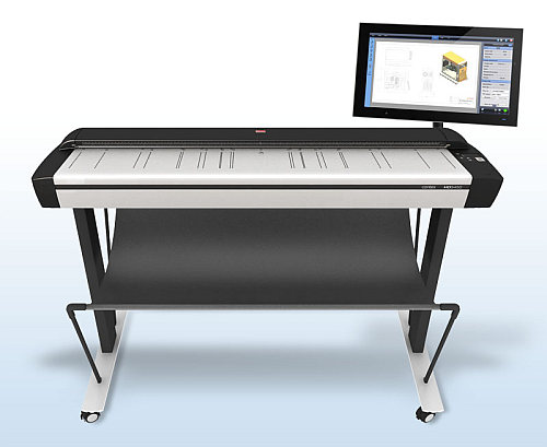 large format scanning of full colour plans